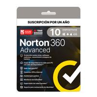 NORTON 360 ADVANCED / 10 DISPOSITIVOS / 1 AÑO (CAJA) NORTON 360 ADVANCED / 10 DISPOSITIVOS / 1 AÑO (CAJA)